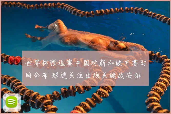 世界杯预选赛中国对新加坡开赛时间公布 球迷关注出线关键战安排