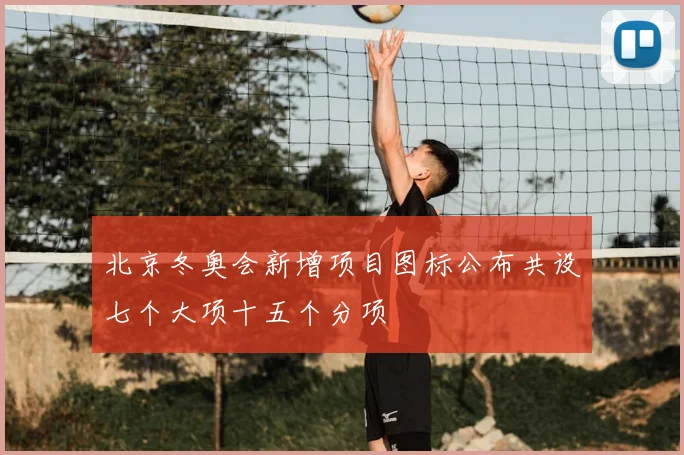 北京冬奥会新增项目图标公布共设七个大项十五个分项